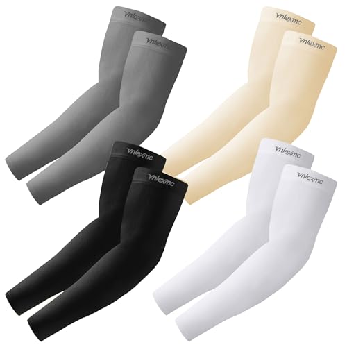VNLEXMC 4 Pairs Arm Sleeves to Cover Arms for Men