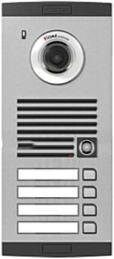 KOCOM KVL-C304i Multi Entry Panel/Intercom Outdoor Video Station Common Gate Camera with 4 Buttons