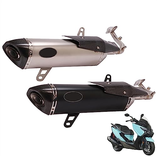 Échappement KYMCO Xciting 250 anti-corrosion avec chicane amovible - 3