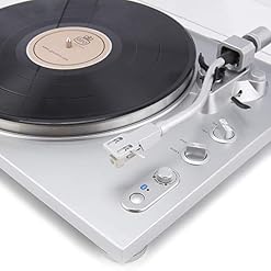 GPO PR 100 Turntable Bluetooth Built in Pre Amp Audio Technica Cartridge (33/45) – Silver - Les Beatles, Paul McCartney, John Lennon, RIngo Starr, George Harrison GPO PR 100 Turntable Bluetooth Built in Pre Amp Audio Technica Cartridge (33/45) - Silver – Image 3