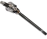 APDTY 741523 Front Axle Shaft Assembly w/Stub Shaft & U-Joint For 1994-2001 Dodge Ram 1500/2500/3500 4x4/4WD Pickup w/Dana 44 Front Axle (Front Left/Driver-Side)