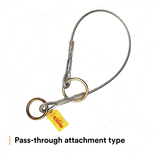 3M PROTECTA 2100193 câble adaptateur argenté 1,8m longe de sécurité hauteur