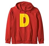 Chipmunk Letter D Group Matching Halloween Costume