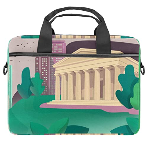 Sacoche à bandoulière pour ordinateur portable 14 pouces Nashville multicolore