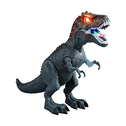 Lampe D'aquarium De Méduses Avec Lumière Changeante De Couleur Jouet de dinosaure à marche électrique pour les tout-petits enfants 3 4 5 6 ans Robot Dino Projecteur De Lumière (Army Green, One Size)