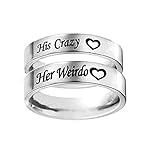 Bishilin no-metal-stamp (Fashion only) talla aprox. para mujer 22 y talla aprox. para hombre 24,75