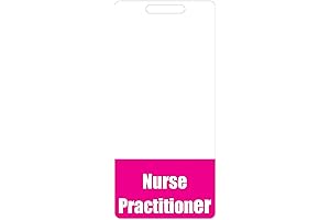 Nurse Practitioner Badge Buddy - Pink