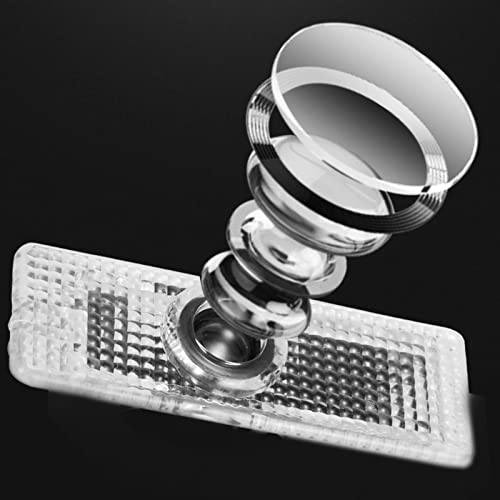 2 Pieces Car Logo Door Light LED Lighting Shadow Light Ghost Light Projector Car Welcome Emblem Lamp Compatible for BMW X3 X4 X5 X6 X7 - Thumbnail 4