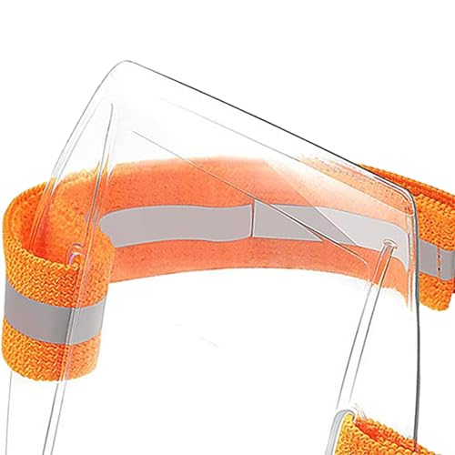 2X Armband ID Card Holder PVC Arm Holder for Men Women Office Business Clear4