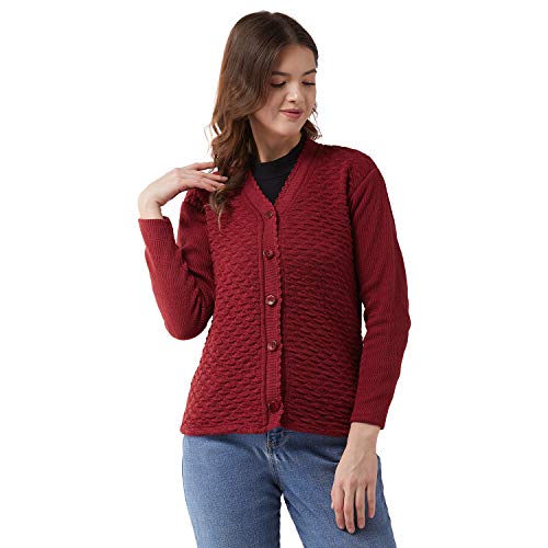 Image of Pivl V Neck Casual Women Sweater /Cardigan for Winter