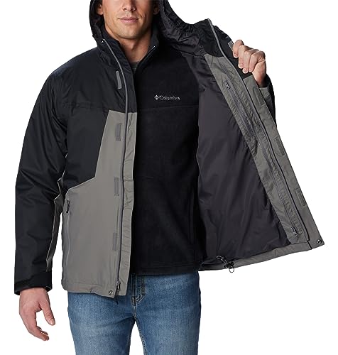 Image of Columbia mens Tunnel Falls Interchange Jacket