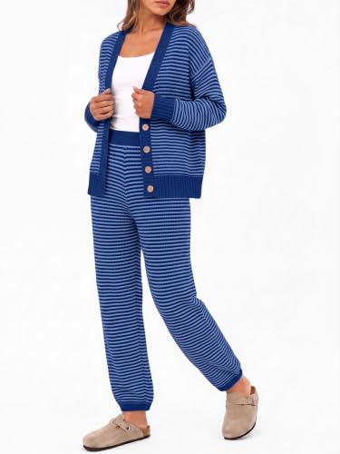 Image of LILLUSORY Women 2 Piece Sweater Matching Lounge Sets 2026 Fall Outfit