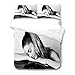 SMNVCKJ Ariana Grande - Juego de ropa de cama con fundas de almohada, ropa de cama 3D 100% microfibra, gruesa y suave, adecuado para niños y niñas (7, individual 135 x 200 cm)