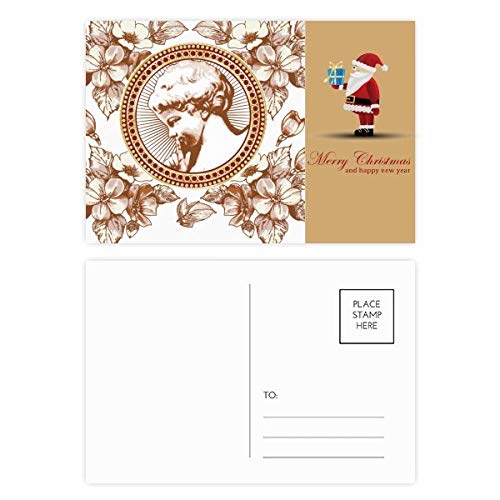 Cartes postales motif Père Noël pour vos correspondances d'hiver