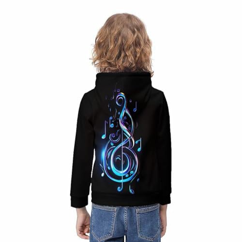 Sweat à capuche Cassette Audio 3D cadeau original pour ado de 13-15 ans look d'hiver - 4