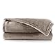 DecoKing Kuscheldecke 150x200 cm Cappuccino Decke Microfaser Tagesdecke Fleece weich sanft kuschelig beige Mic
