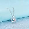 Luckimoli You are Magical Necklace for Girls Crystal Heart Pendant Necklaces Jewelry Gifts for Girls Daughter Granddaughter Niece Birthday #2