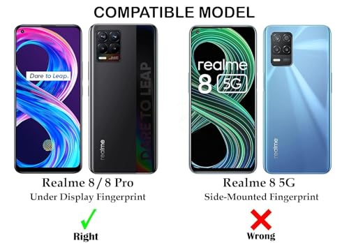 Image of Jkobi Back Case Cover for Realme 8 | Realme 8 Pro