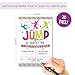 Your Main Event Prints Bounce House Birthday Invitation - Trampoline Jump Birthday Invite - Trampoline Birthday Party - 20 Fill-In Bounce Invitations - Envelopes Not Included