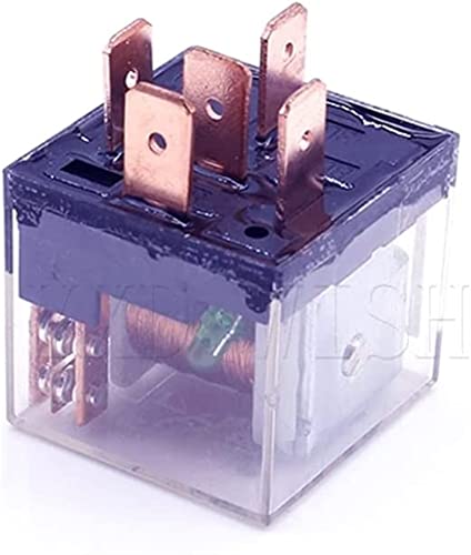 Relé automotriz 24V 5 pines 80A SPDT estanco para control de vehículos industriales 6