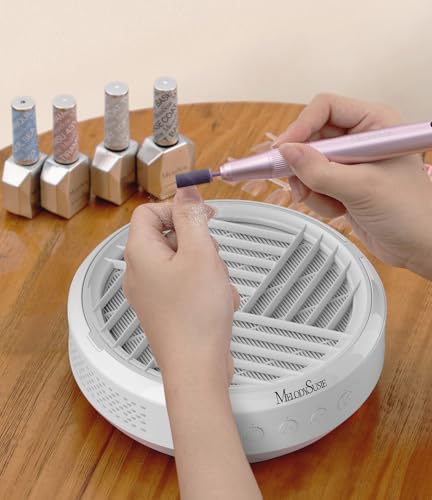 Image of SProR Nail Dust Collector Replacement Filter, 4 Pack Reusable Dust Filter for MelodySusie Hpro /SProR Nail Dust Collector, Compatible Fine Filter for Efficient Nail Dust Collection