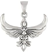 ERZULIE FREDA - SILBER Voodoo Vodou Loa Lwa Veve Charm Anhänger In Massiv Gegossen Aus 925 Sterlingsilber Optional Mit Kette - Österreich