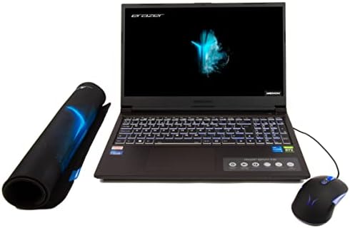 MEDION ERAZER Deputy P30 Intel Core i5-12500H 16GB 512 GB NVIDIA GeForce RTX 3060 15.6" FHD 144Hz 300 Nit Gaming Laptop Bundle - Mouse And Mousepad, 30035122, Black
