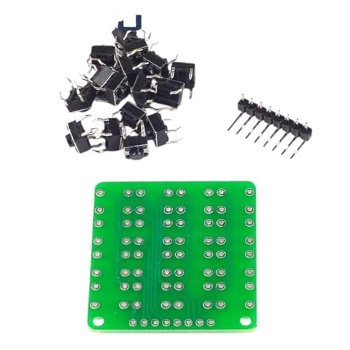 1set Line Keypad 4X4 Matrix Keyboard 16 Key MCU External Expansion Keyboard Kit