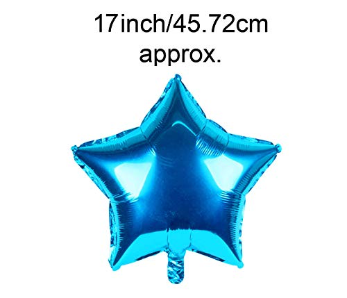 Image of AMFIN (Pack of 30) Birthday Decoration Combo / 1st Birthday Decoration for Baby / 1st Birthday Decoration Items /First Birthday Party Decoration /Balloons /Birthday Party - Blue