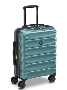 DELSEY Paris Kabinen-Koffer für Damen und Herren | Kleiner Cabin-Trolley 40 x 23 x 55 cm aus hochwertigem, robustem Polycarbonat Material | Erweiterbar & Teleskopgriff| Meteor Serie