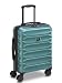 DELSEY Paris Kabinen-Koffer für Damen und Herren | Kleiner Cabin-Trolley 40 x 23 x 55 cm aus hochwertigem, robustem Polycarbonat Material | Erweiterbar & Teleskopgriff| Meteor Serie