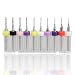 Produktbild Micro-Bohrer-Set für Leiterplatten, 10 Stück, 0,3 mm bis 1,2 mm, Hartmetall, 1/8-Zoll-Schaft (3,175 mm) für Dremel CNC-Schmuck-Gravur
