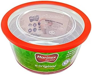 Tigela de Vidro Marinex com Tampa