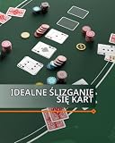 Bullets Playing Cards, Designerska mata do pokera, czarna, 200 x 100 cm, na własny stół do pokera, XXL Deluxe ręcznik do pokera, dywan do pokera, nakładka na stół do pokera..
