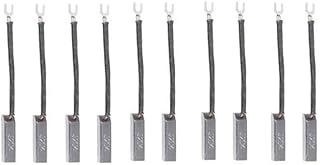 Lot de 10 balais de charbon de rechange au design innovant pour moteurs électriques J204 (8 x 10 x 32 mm)