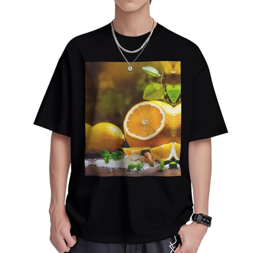 T-shirt citron jaune EdWal en coton doux pour éliminer l'inconfort des matières synthétiques