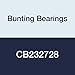 Bunting Bearings CB232728 Sleeve (Plain) Bearings, Cast Bronze C93200 (SAE 660), 1-7/16" Bore x 1-11/16" OD x 3-1/2" Length