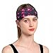 Breast Cancer Awareness Stretchy Headband for Women Girls Pink Ribbon Head Bandana Non-Slip Knotted Headbands Elastic Wide Cancer Survivor Sweatband Workout Sport Yoga Running Hair Accessories 3PCS