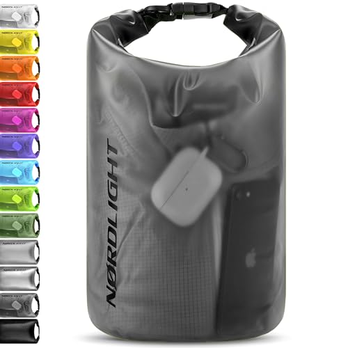 GOMETY 2x 10L Dry Bag Wasserdichte Taschen - PVC Rucksäcke Für Wassersport & Camping