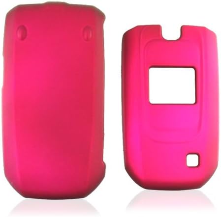 For LG Helix AX310 UX310 Rubberized Hard Case Rose Pink