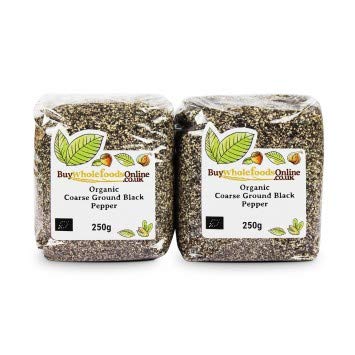 Buy Whole Foods Organic Pepper Black Coarse Ground (500g) image 3