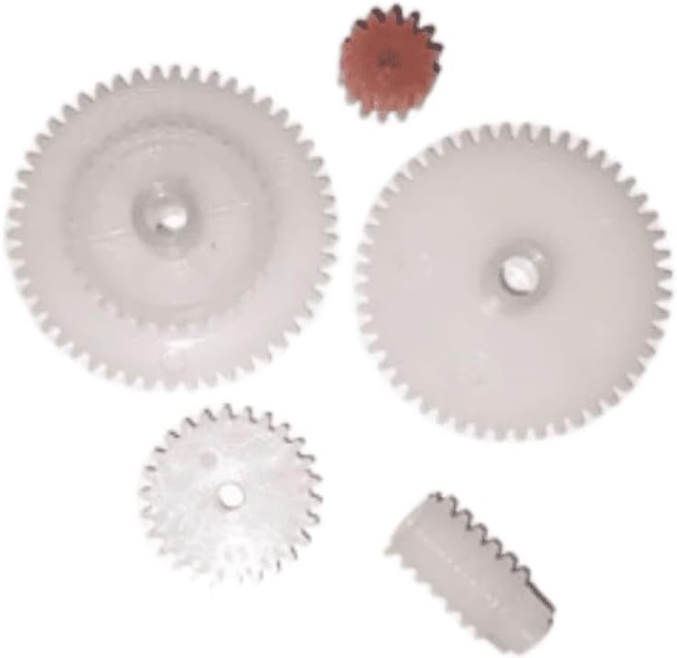 Robocraze 5Types Plastic Motor Gear Buggies Gear 0.5 Modulus Spur Transmission Gear DIY Toy Accessories F17646