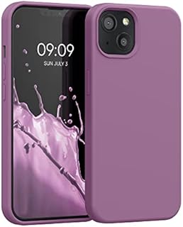 kwmobile Case Compatible with Apple iPhone 13 Case - TPU Silicone Phone Cover with Soft Finish - Mauve
