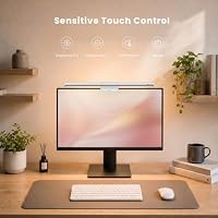Yeelight Monitor Light Bar 40cm mit kabelloser Fernbedienung, Computer Monitorlampe, 250LM Blendschutz Augenschutz LED Monitor Lampe, USB Schreibtischlampe für Home Office PC, Stufenlos Dimmbar – Ansicht 2