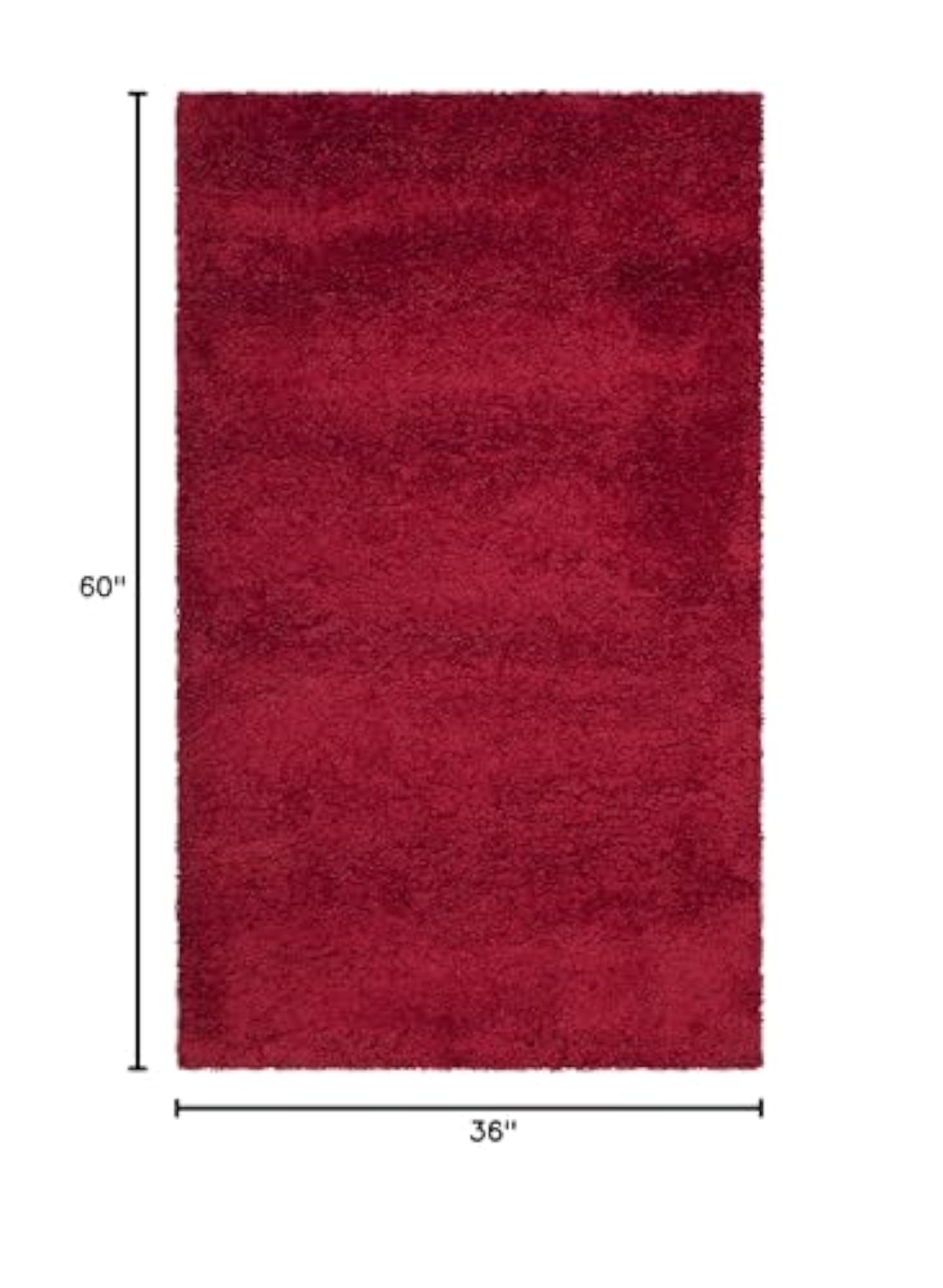 Luxury Fluffy Shaggy Polyester Carpet, Soft Modern Fur
