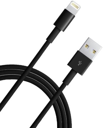 Snatio (TM) Extra Long Extended 10 Feet 3M USB to 8 Pin Sync and Charging Cable Charger Power Cord for iPhone 6/6 Plus, iPhone 5/ 5s/ 5c, iPod Touch Nano 7th Gen (Black)