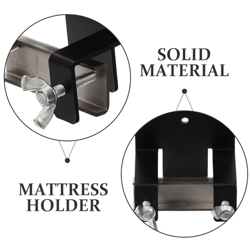 Butée de matelas sans perçage réglable pour stopper le glissement
