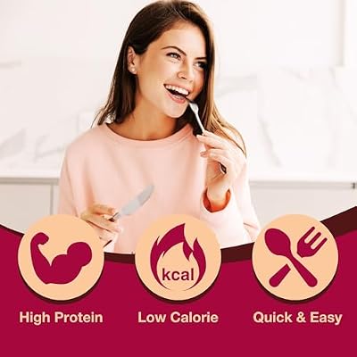 ProtiDIET High Protein Chili Mix - Gluten free, Low Fat, Flavorful Soy Protein Meal, Quick and Easy-to-Prepare Guilt Free Nourishing Meal Mix - 7 Servings Per Box