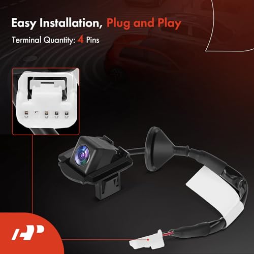Image of A-Premium Park Assist Camera Rear View Backup Reverse Camera Compatible with Select Mazda Models - 2013 2014 2015 2016 CX-5 CX5 - Replace# K01567RC0