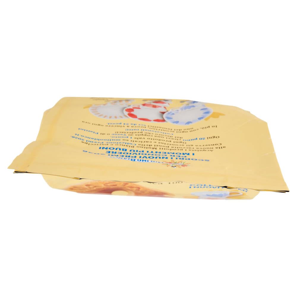 Italian Gourmet Bundle Macine Kekse 12x 800g Polpa Gratis – Italienische Frühstückskekse mit Sahne, runde Mürbekekse 9,6kg